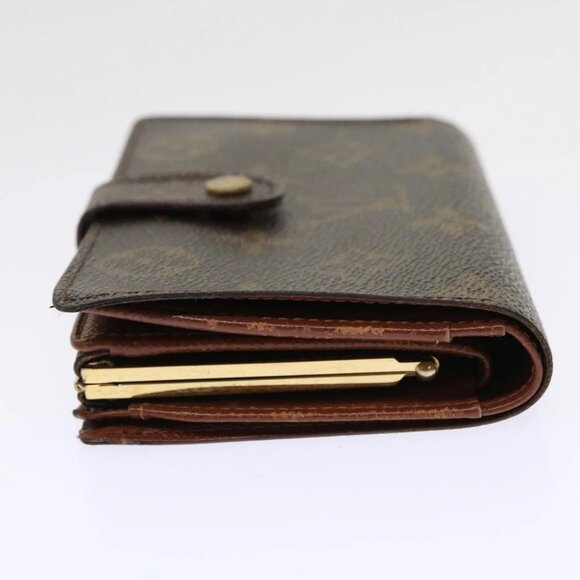 LOUIS VUITTON Monogram Porte Monnaie Billets Viennois Wallet M61663 Auth 49952 - Picture 11 of 14